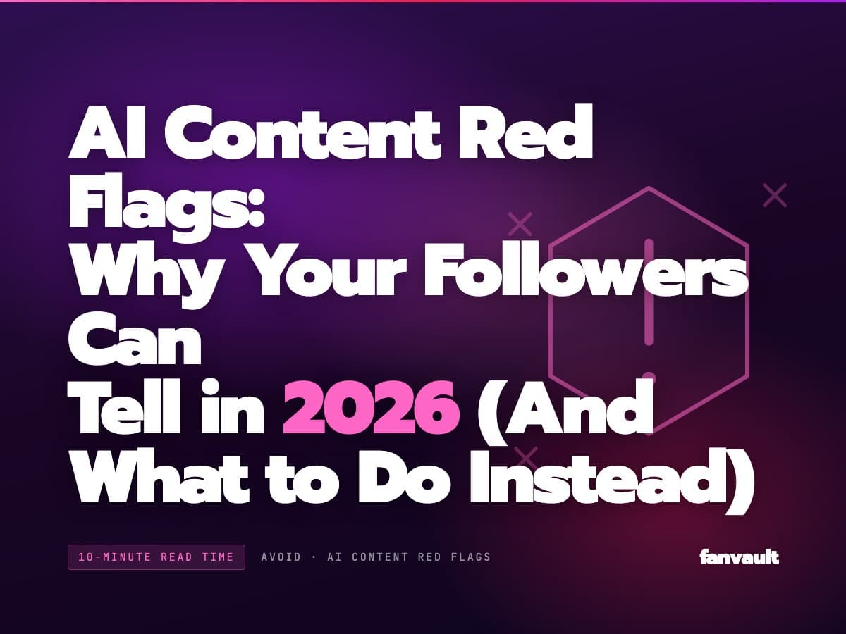 AI Content Red Flags: Why Your Followers Can Tell in 2026 (And What to Do Instead)