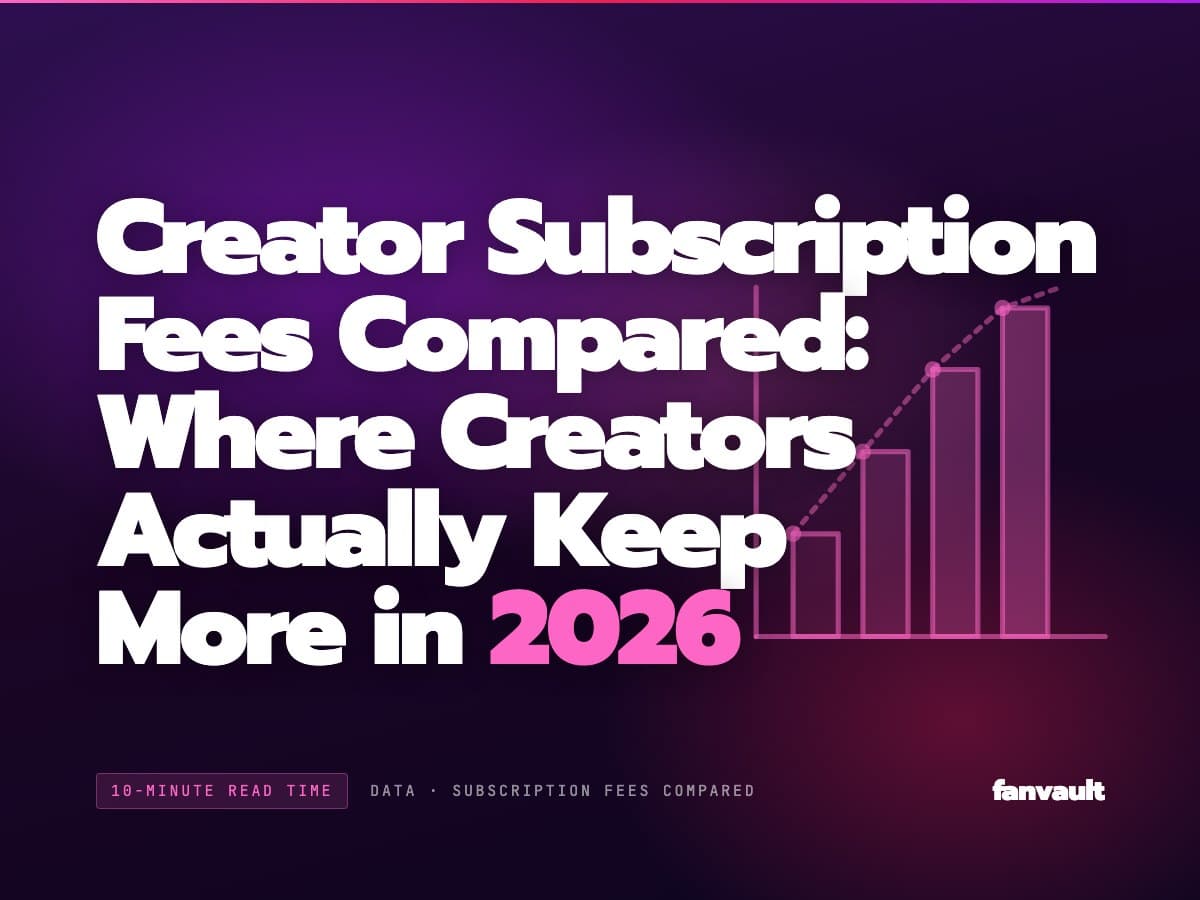 Creator Subscription Fees Compared: Where Creators Actually Keep More in 2026