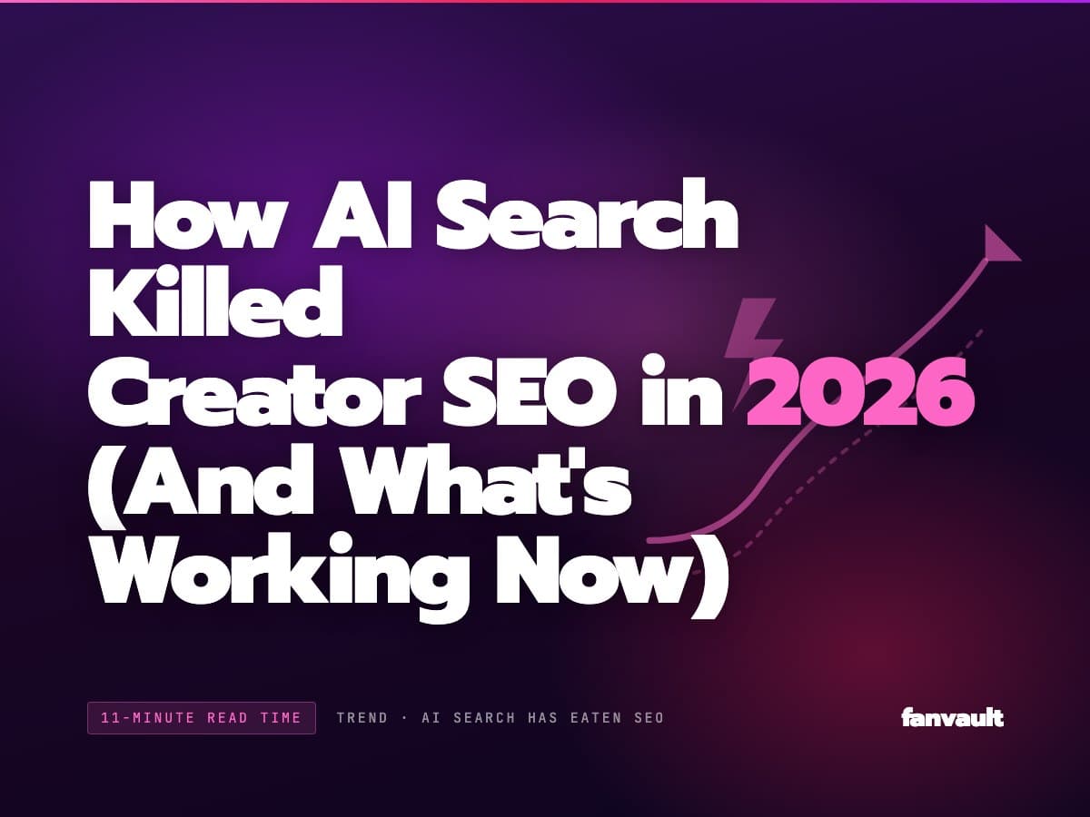 How AI Search Killed Creator SEO in 2026 (And What's Working Now)