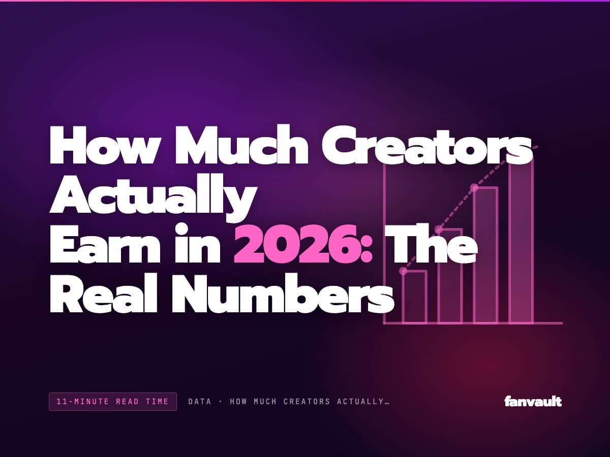 How Much Creators Actually Earn in 2026: The Real Numbers