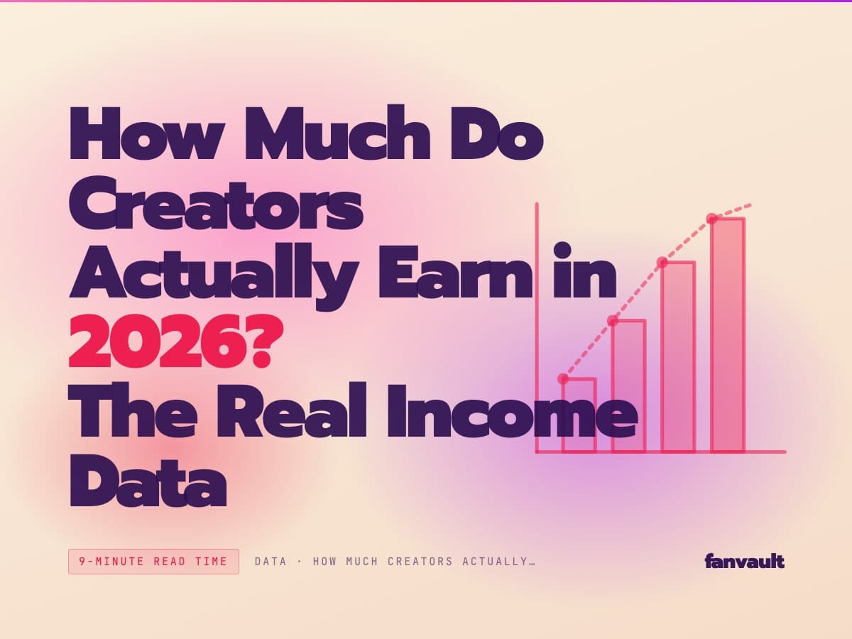 How Much Do Creators Actually Earn in 2026? The Real Income Data