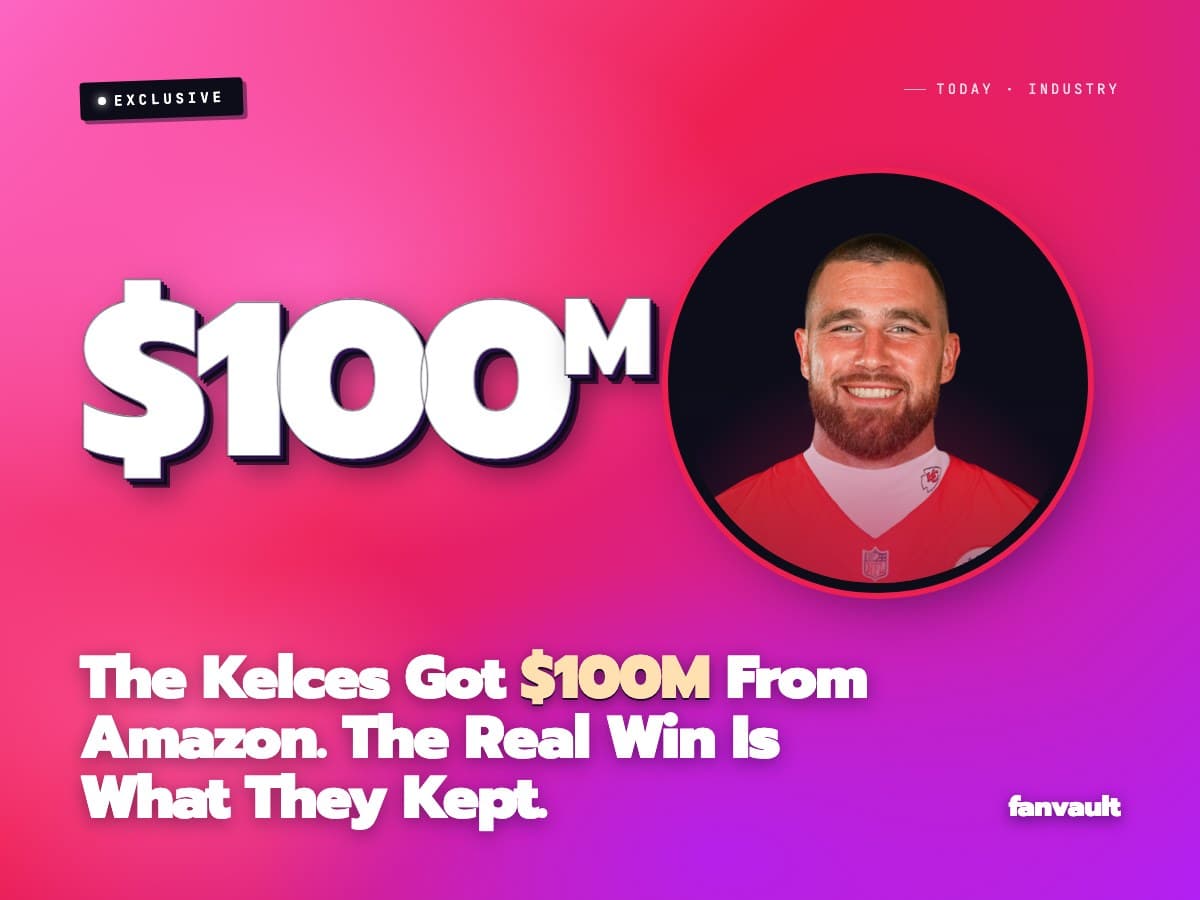 The Kelces Got $100M From Amazon. The Real Win Is What They Kept.