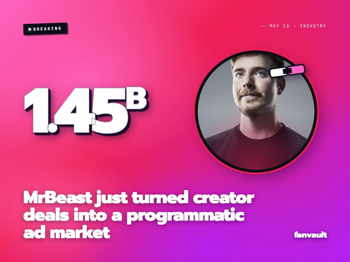MrBeast just turned creator deals into a programmatic ad market