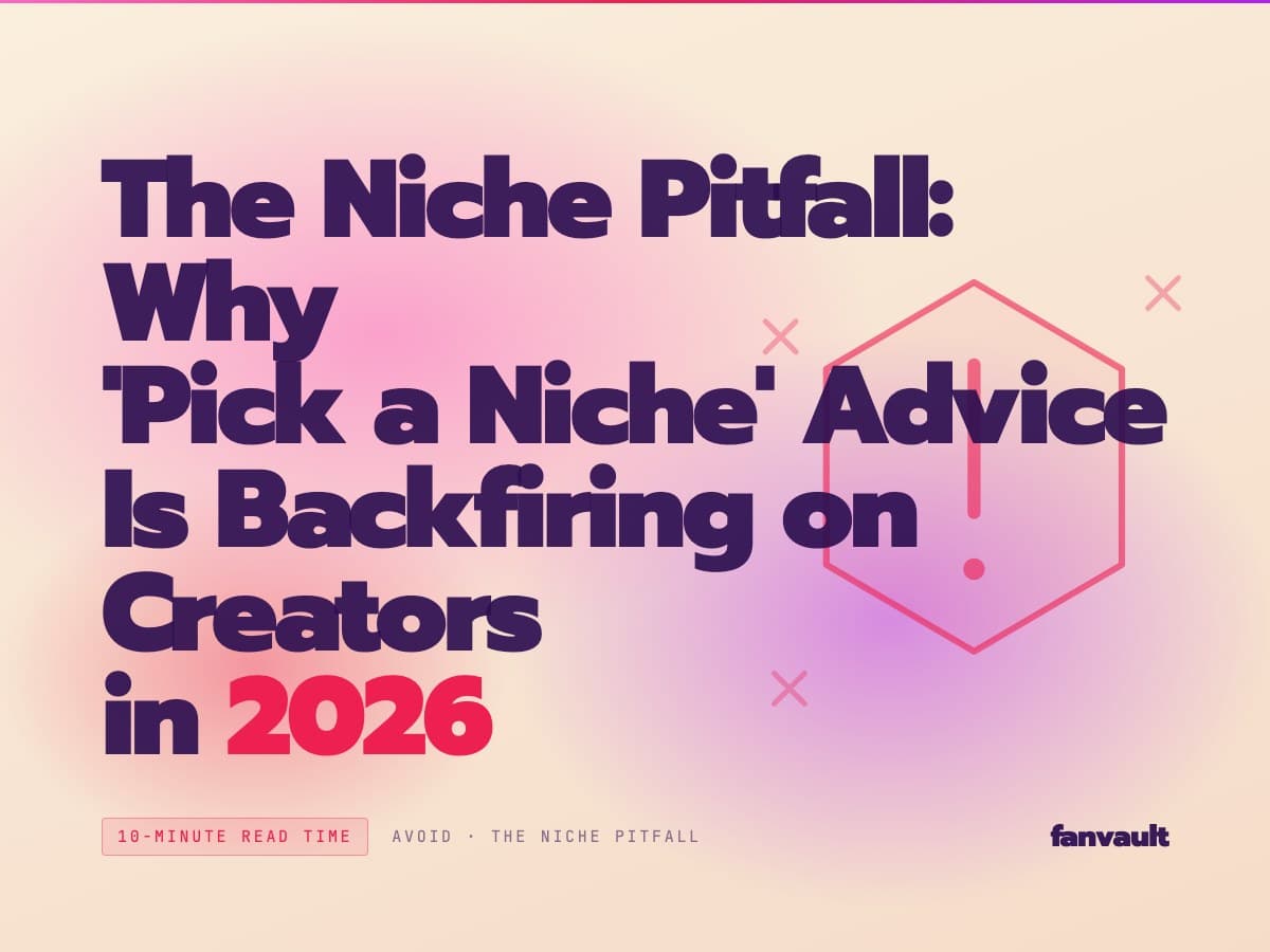 The Niche Pitfall: Why 'Pick a Niche' Advice Is Backfiring on Creators in 2026